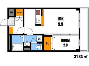 古市橋駅 徒歩9分 2階の物件間取画像